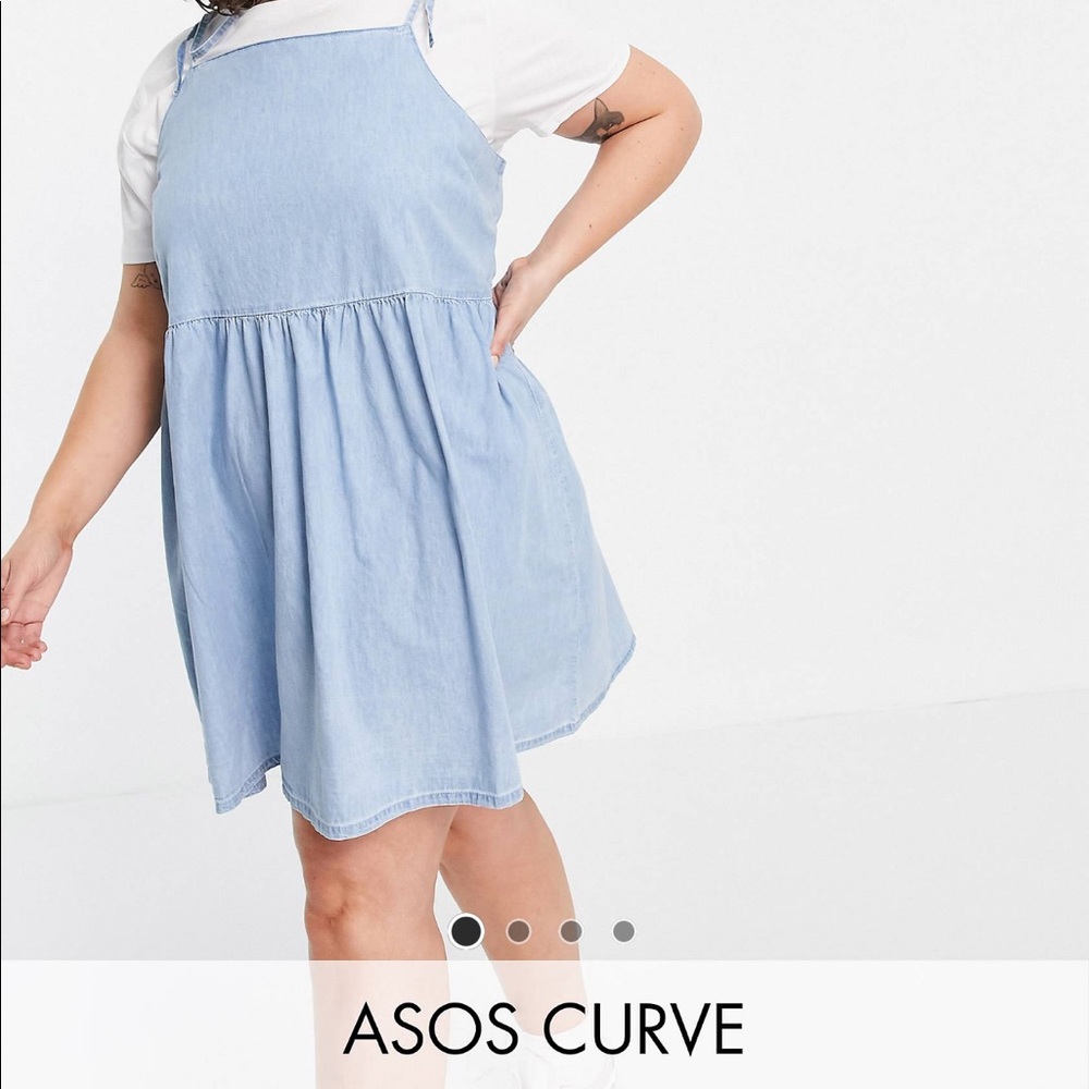 Brand New,no tag…Denim Babydoll Dress